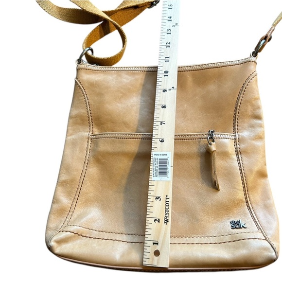 The Sak‎ Women's Butterscotch Leather Crossbody Bag Adjustable Strap - Picture 3 of 11